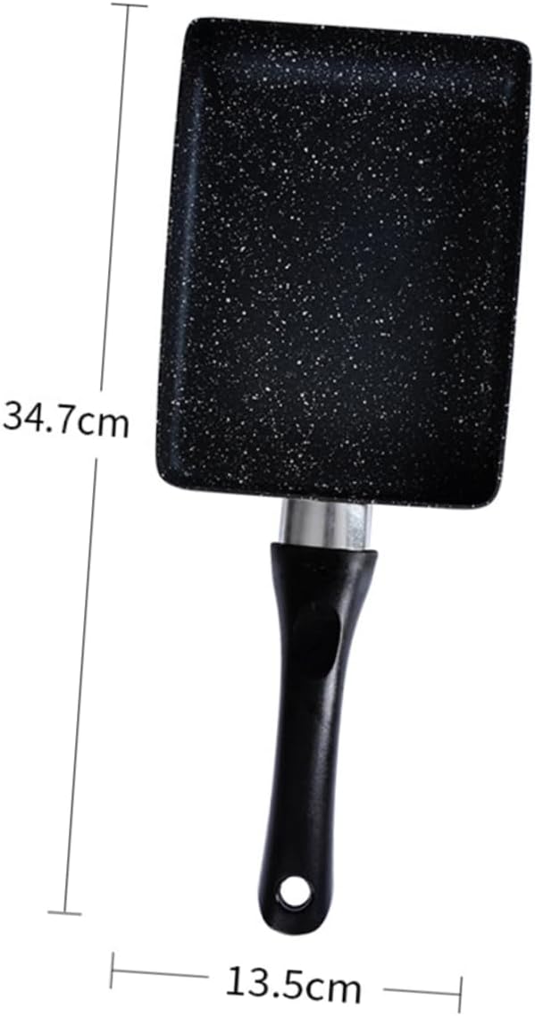 COLLBATH Egg Frying Pan Nonstick Breakfast Skillet Aluminum Griddle Pan Tamagoyaki Skillet Omelette Pancake Making Pan Easy Cle