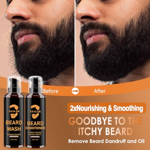 Yealir Beard Wash & Conditioner - Softens Facial Hair thumb #4