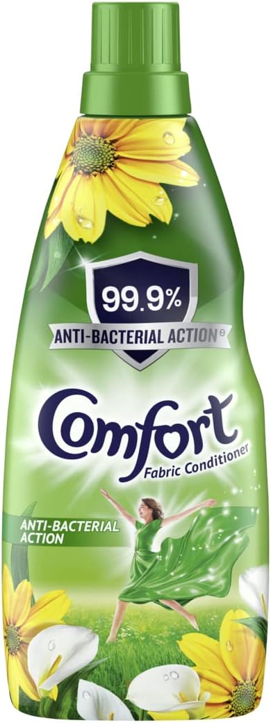 Anti Bacterial Fabric Conditioner 860 ml Bottle|| After Wash Liquid Fabric Softener - For Softness|| Shine & Long Lasting Freshness