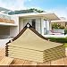 Outdoor Schattennetz,Einfacher Zu Hängendes Schattiernetz,Beige Sichtschutznetz,Beständige Garden Sonnenschutznetz,für Home Flowers Patio Balkon Pflanze,Anpassbare (3x4m)