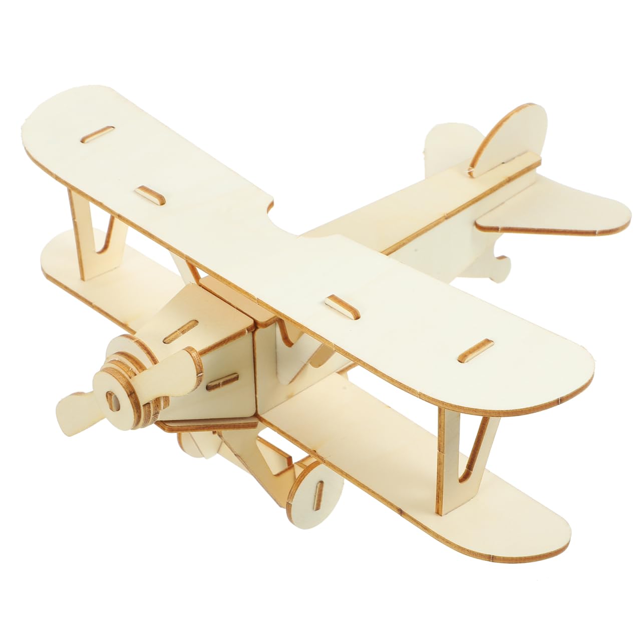 Modello Aereo Da Caccia In Scala 1:48 Da Assemblare - Collezione Per Adulti, Decorazione Casa Ufficio (18,3 Cm, Giallo)