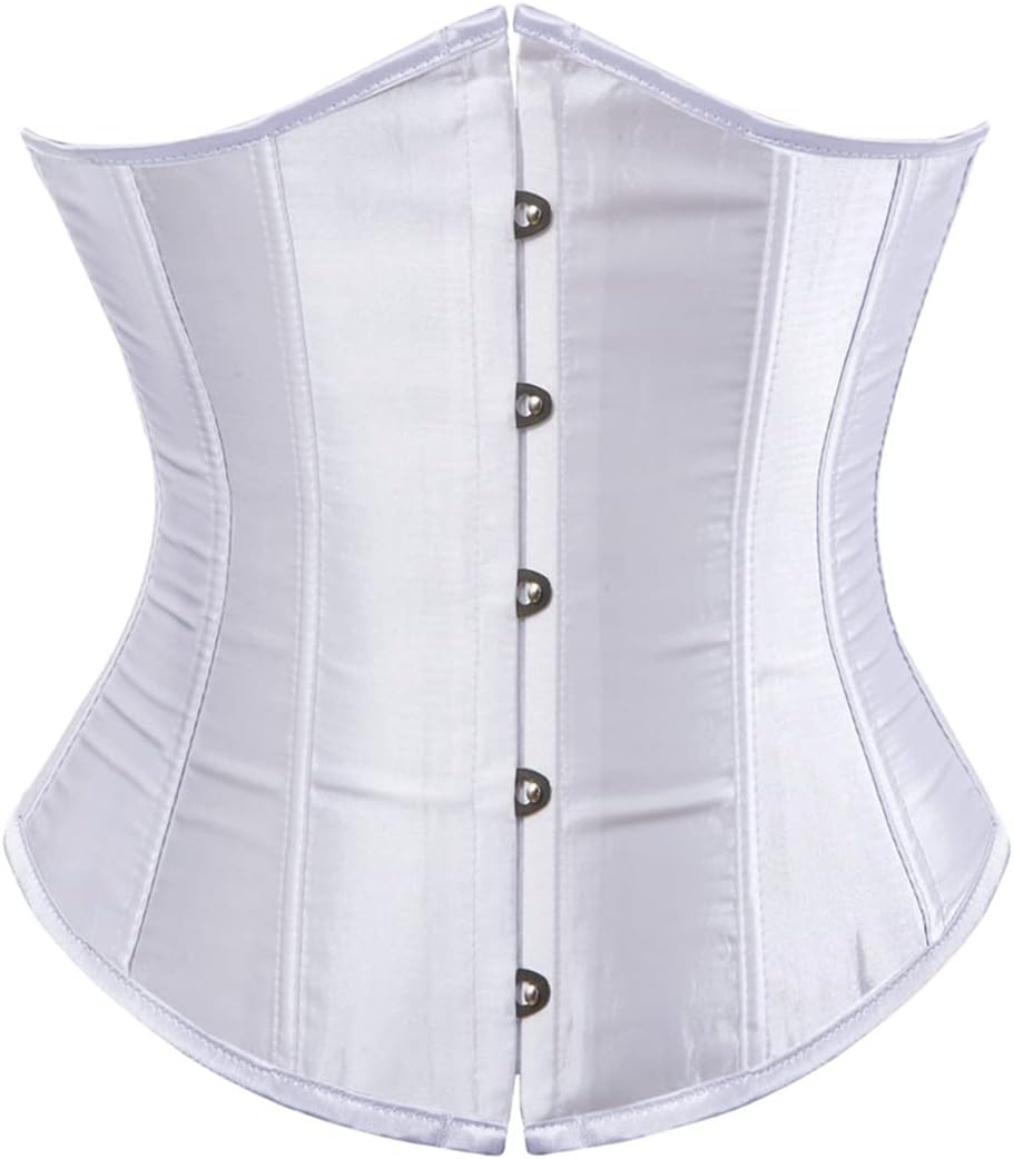 frawirshau Women's 9427 Lace Up Boned Underbust Waist Trainer Corset