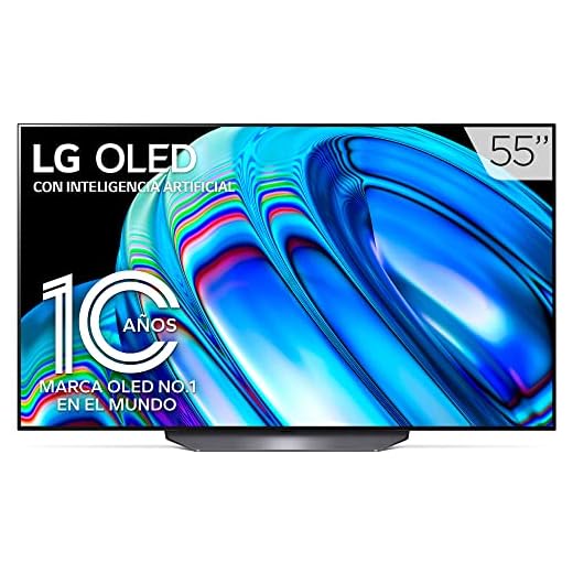 Pantalla LG OLED Evo TV 55" 4K smart WebOS smart TV ThinQ AI OLED55B2PSA 120Hz HDR 10 Pro Free Sync