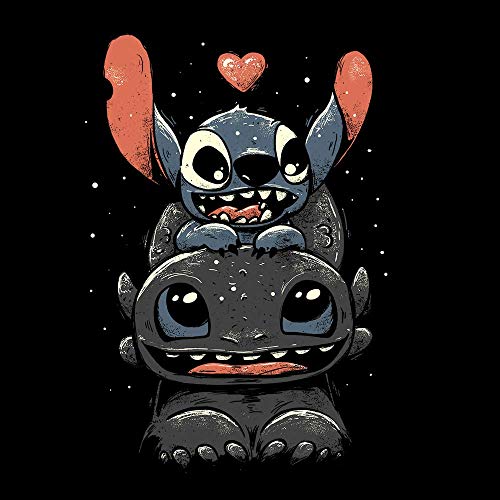 Camiseta Banguela E Stitch, Feminina, M