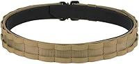 Vista 3 de KRYDEX Cinturón MOLLE Rigger de Liberación Rápida 1.75 Pulgadas Cinturón Táctico Resistente Interior y Exterior