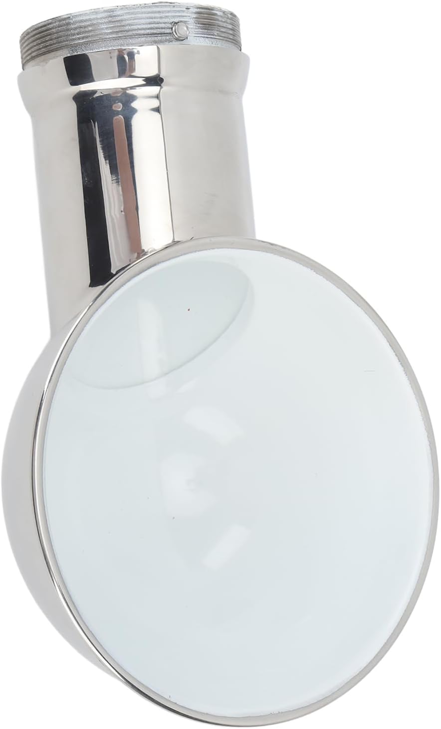 Marine Cowl Vent, Round Stainless Steel 3in White Ventilator for Boats and Yachts - Weather, High Airflow, Durable Design for Marine Use