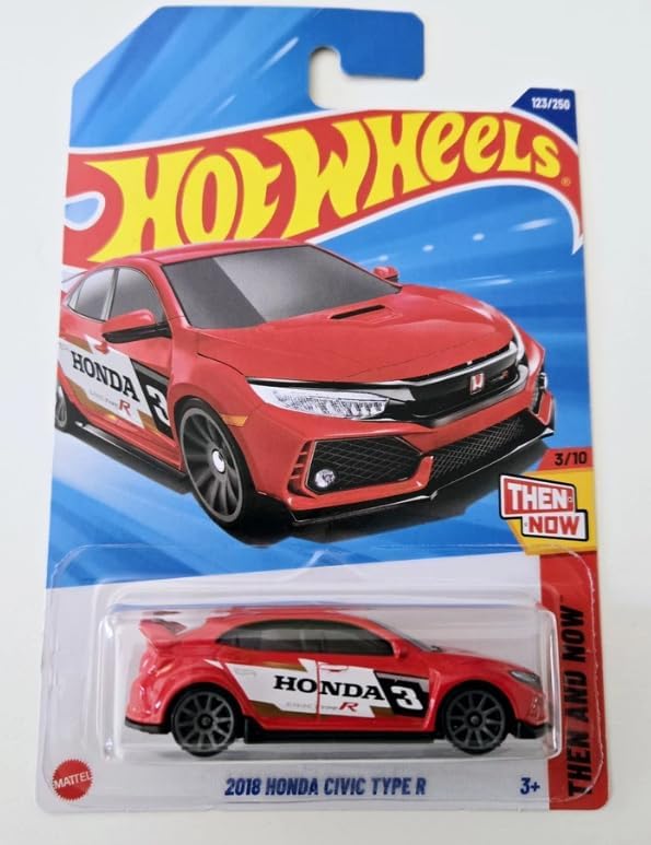 Hot Wheels 2025 Set Honda 3 Pezzi: Civic Type R, NSX-R, S2000 - Scala 1:64 Diecast