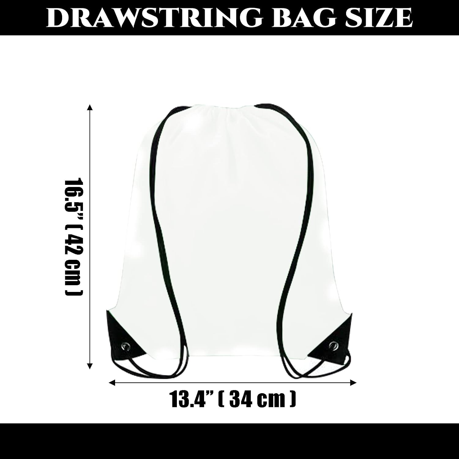 RLGPBON 12/24/48 Pack Drawstring Backpack Bulk Sport Bags Cinch Sack with String DIY Gym Sports Sackpack for Women Men