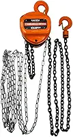 Talha Manual 1 Tonelada 1000KG 3M de Elevação com Corrente FAK13TM Carbon Fak