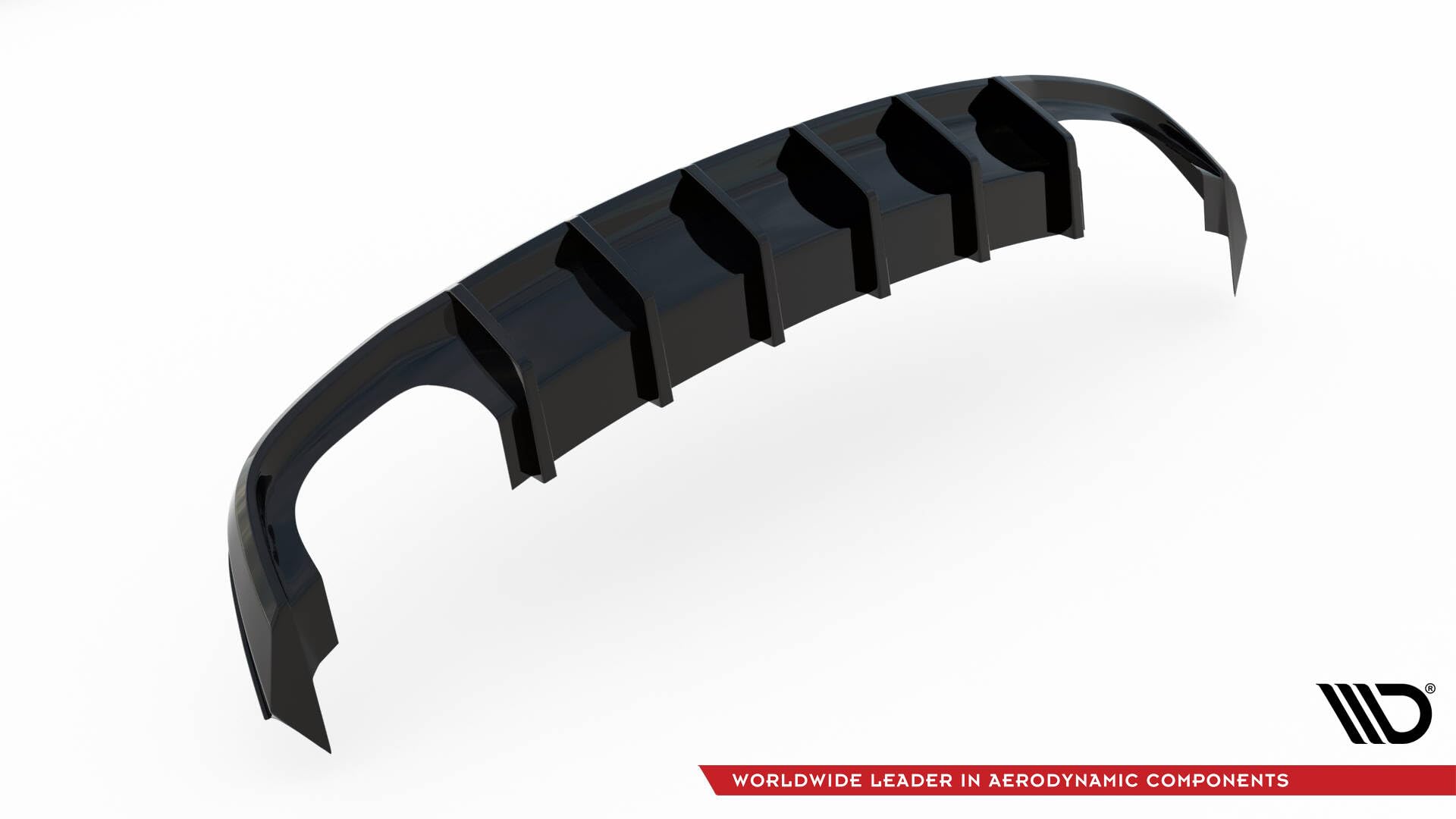 Maxton Design Heckdiffusor für Audi S5 / A5 S-Line Coupe/Cabrio/Sportback B8 8T Facelift (2011-2016) Hochglanz schwarz