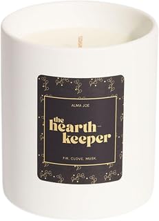 Premium Balsam Fir, Clove, Berries, & Musk | Essential Oil, Natural Soy & Coconut Wax for Home | 12 oz. Ceramic Jar | 80+ Hour Burn Time | Non-Toxic | Made in The USA