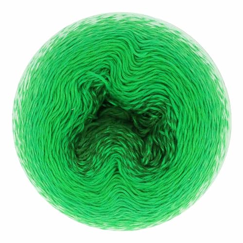 Image of Scheepjes Whirl Gradient Yarn Cake 1094 yd (1000 m) 225 g (7.9 oz) - 565 Murderous Mint Cotton /Acrylic Blend
