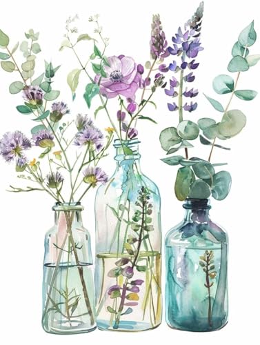 Peinture Diamant DIY Plantes pour décorer votre salon chaleureux
