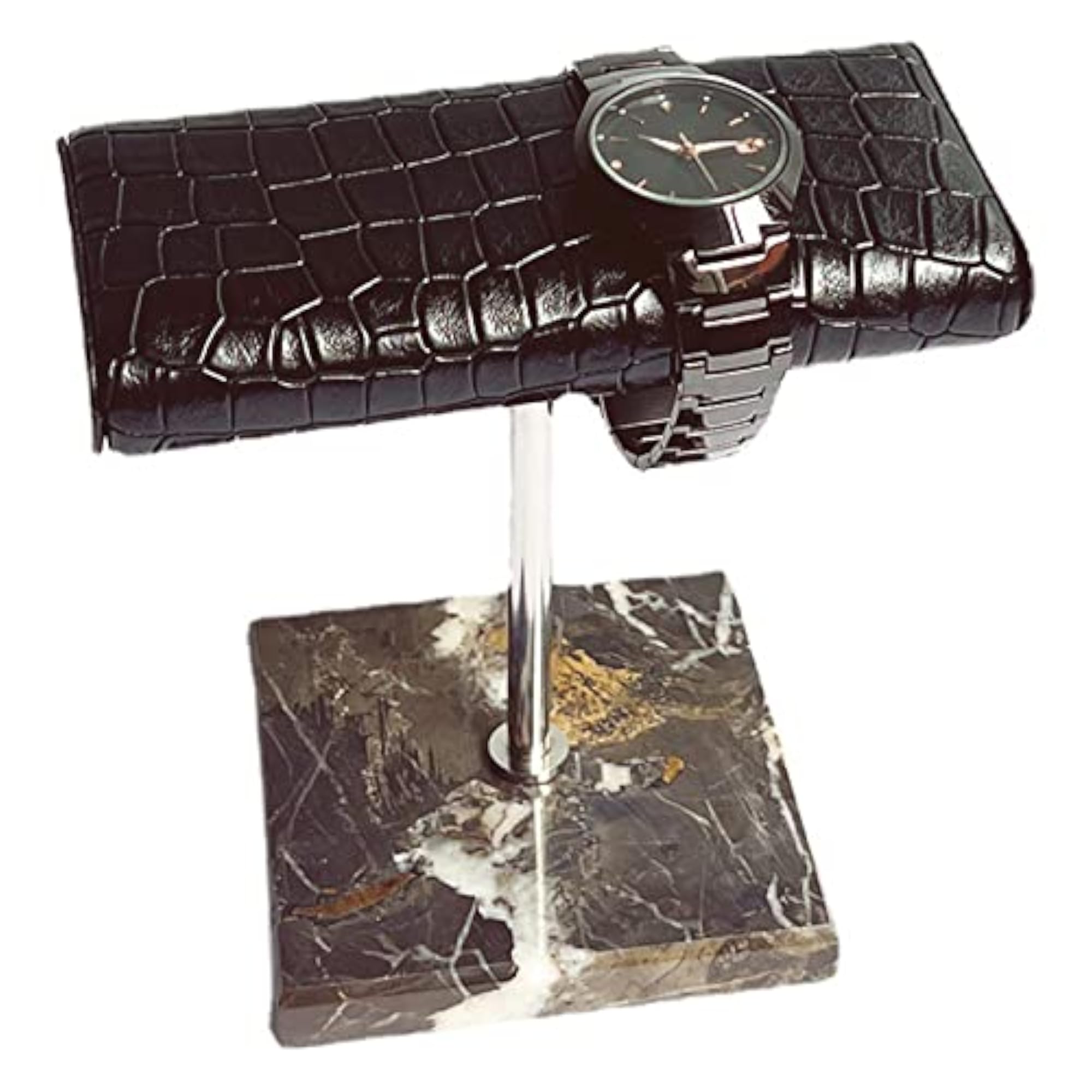 Luxurious Watch Display Stand with Marble Base
