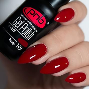 PNB Rouge red gel nail polish 149