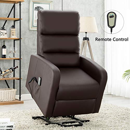 EDWELL Glider Chair Power Lift Recliner Chair for Elderly Single Living Room Sofa