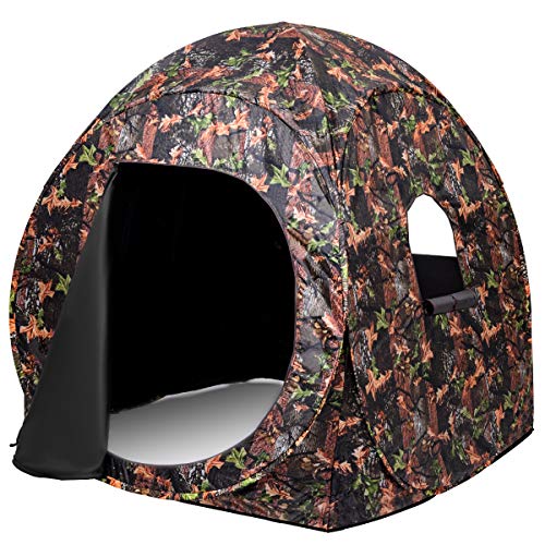 Tangkula 3 Person Pop up Ground Blind