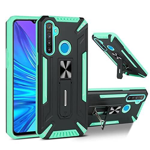 Ultra Slim Case Case for Oppo Realme 5/6i/5i/C3, for Oppo Realme 5 Case Heavy Duty Shock Absorption Full Body Protective TPU Rubber with Hard PC Phone Case Cover Phone Back Cover