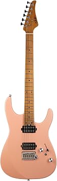 EART EYP-OMNI24 Solid Body Electric Guitar, 25.5" 648mm, Roasted Mahogany Body, Roasted Maple Neck, 24 Jumbo Stainless Steel Frets