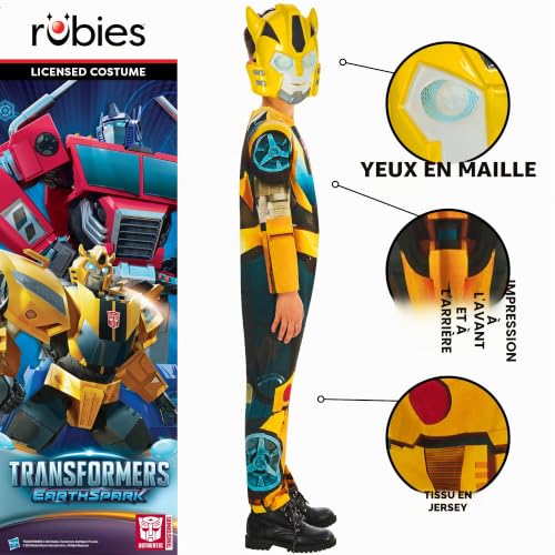 Rubies Déguisement officiel Transformers Bumble Bee pour enfant Taille 5-6 ans – vue 3