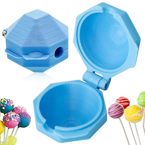 Lot de 2 moules à gâteaux ronds, outils et accessoires pour moules à cake pops, adaptés aux anniversaires, aux pâtisseries maison, aux fiançailles et aux...