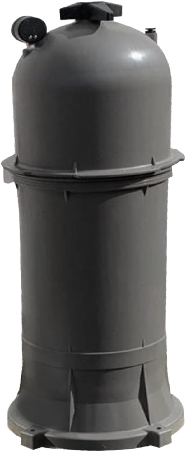 POOLPURE HOS200A Household Water Filtration System with Filter Housing, Cover, Designed for Car Washing, Watering Flowers, Lawn Irrigation, Small Water Tanks, and More, Made of Steel and Plastic