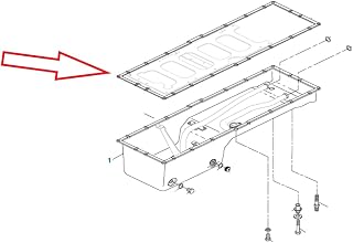 1685248 Oil Pan Gasket Isolator Caterpillar C15 application