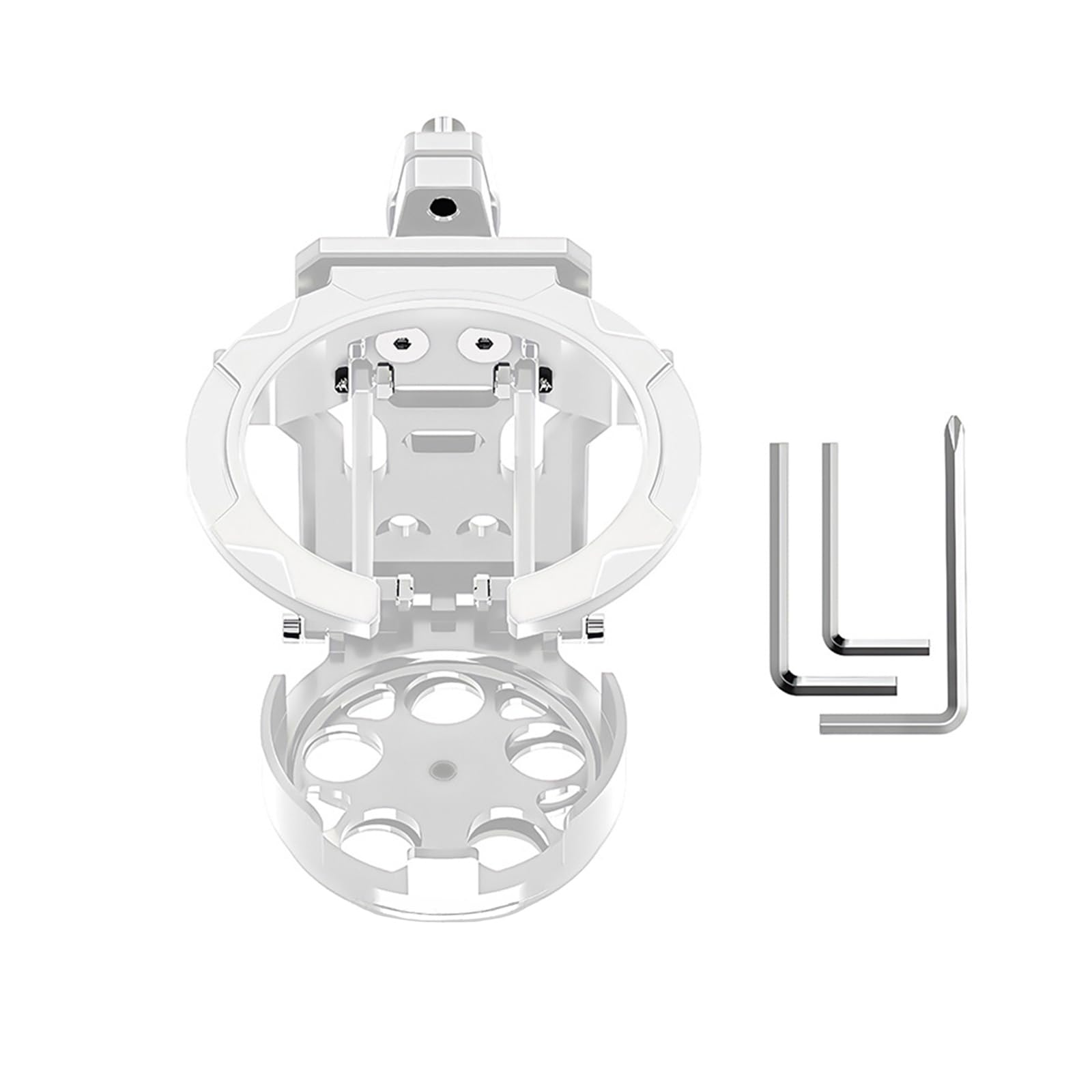 General Motorcycles - Soporte ajustable para tazas de bicicleta, diseño pequeño, plegable, soporte para botellas de agua, soporte universal para tazas de bicicleta, CNC, aluminio