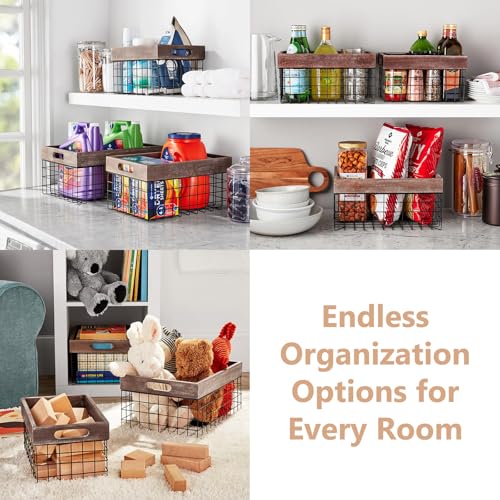 Set-of-3-Metal-Wire-Baskets-for-Organizing-Wood-Top-with-Handles-Storage-Organizer-Farmhouse-Decor-for-Kitchen-Cabinets-Pantry-Laundry-Room-Bathroom-Closets-Nesting-Countertop-Baskets Set of 3 Metal Wire Baskets for Organizing Wood Top with Handles Storage Organizer Farmhouse Decor for Kitchen Cabinets Pantry Laundry Room Bathroom Closets Nesting Countertop Baskets