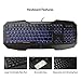 Aula LED Backlight Wired Gaming Keyboard (On Fire SI-859)