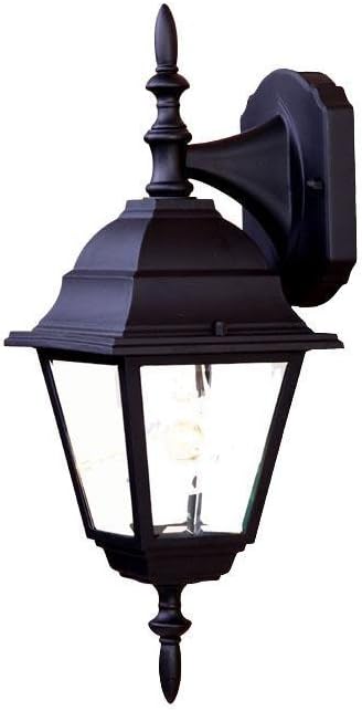 Acclaim 4001BW Builder's Choice Collection 1-Light Wall Mount Outdoor Fixture, Burled Walnut