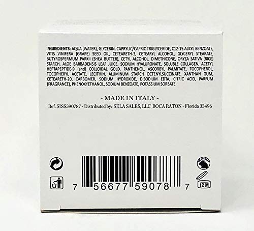 Delfanti-Milano • Collagen 24K • Anti-Aging Night Cream • Face And Neck Moisturizer With Pure Hyaluronic Acid • Made In Italy #TOP7