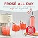 Dash Deluxe Shaved Ice & Slushy Maker - Easy-to-Use Slushy & Snow Cone Maker - Includes Serving Pitcher & Recipe Guide for Homemade Treats - Cream