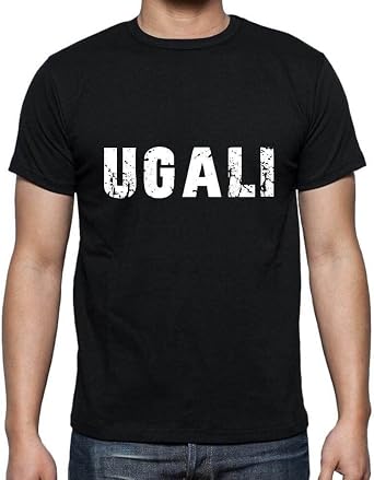 Mens Graphic T-Shirt Ugali Eco-Friendly Limited Edition Short Sleeve Tee-Shirt Vintage Birthday Gift Novelty