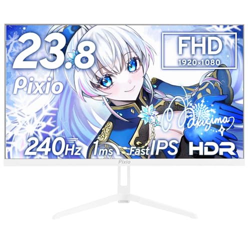 Amazon.co.jp: Pixio ゲーミングモニター PX249Wave ホワイト 24インチ