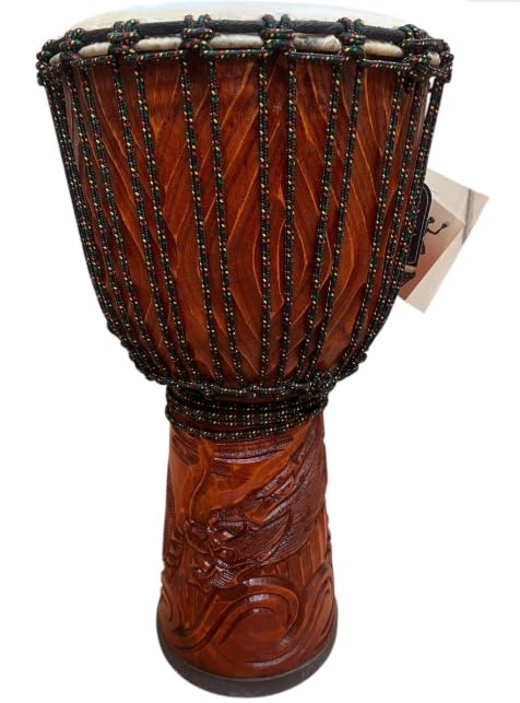 Djembe Standard Dragon, 26' tall, 12-13' head