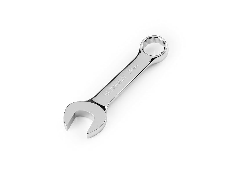 Chave Combinada Curta TEKTON 22 mm com Ponta Estriada 12 Pontos 18078