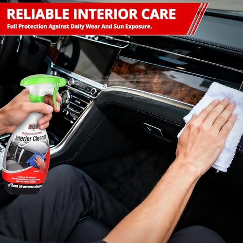 Aeropak Multipurpose Car Interior Cleaner Spray, All Surface 500ml β image 4