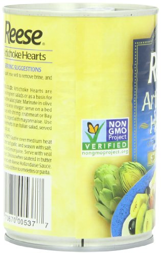 Reese Artichoke Hearts, Small Size, 14-Ounce Cans (Pack of 12) - Thumbnail 4