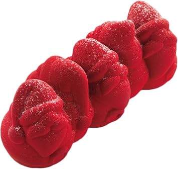 Pavoni KE084 Pavocake Silicone Baking Mold Freezing Mould, Santa Log
