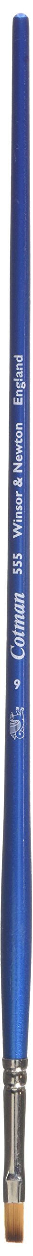 Winsor & Newton Brush, Wood, Transparent, no. 6 - 5 mm, flat - brush, long handle