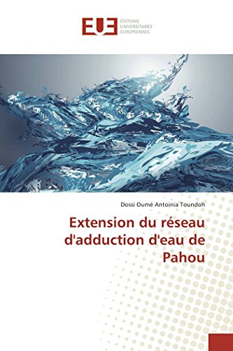 Extension Du Réseau d'Adduction d'Eau de Pahou (Omn.Univ.Europ.) (French Edition)