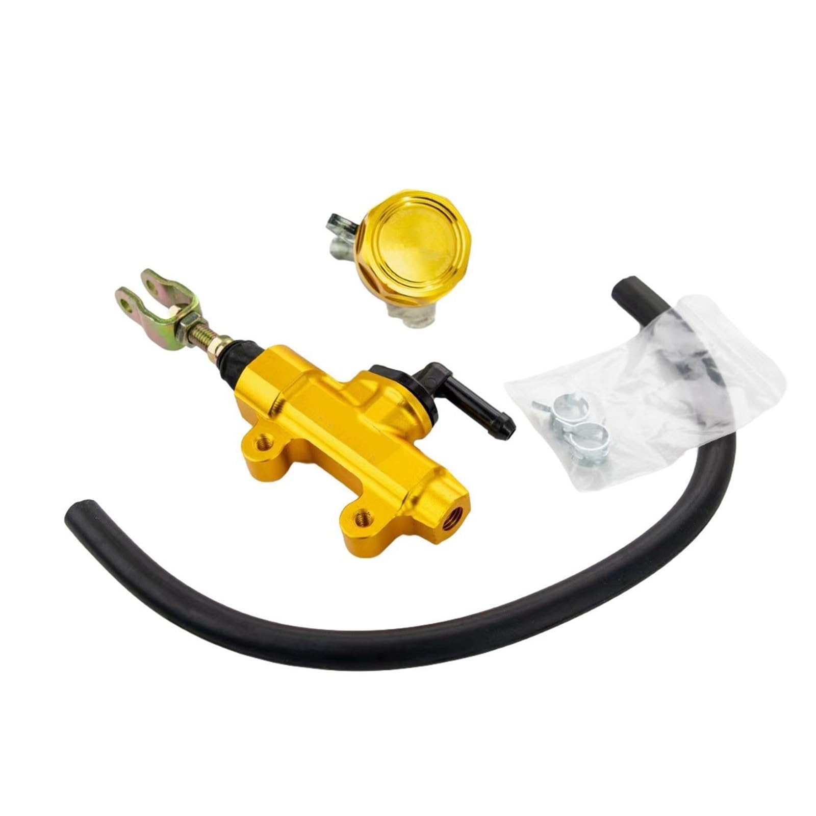 Haysxvr 40Mm Gold Universal 40Mm Motorcycle 12.7Mm Piston Rear Brake Pump Master Cylinder Fit For Atv Surron Sherco Talaria Forward Brake Pump(40Mm Gold)