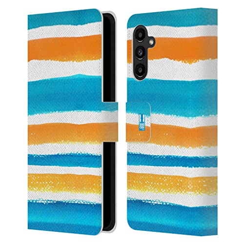 Étui portefeuille en cuir compatible Samsung Galaxy A13 5G protection clapet