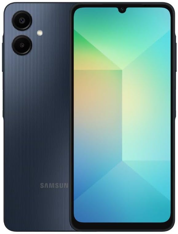 Celular Samsung Galaxy A06 5G 128GB, 4GB, IP54, Tela 6.7" - Preto