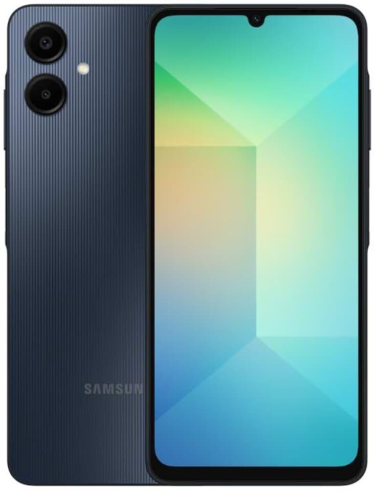 Celular Samsung Galaxy A06 5G 128GB, 4GB, IP54, Tela 6.7" - Preto