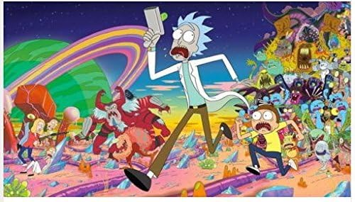 Decorative Posters Special Design Rick And Morty Custom Poster 20x30 Inch