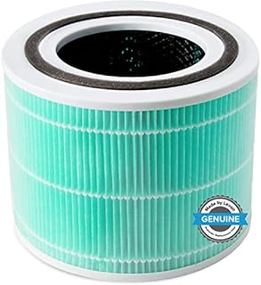 LEVOIT Core 300 Air Purifier Toxin Absorber Replacement Filter, 3-in-1 H13 HEPA, High-Efficiency Activated Carbon, Core300-RF-TX