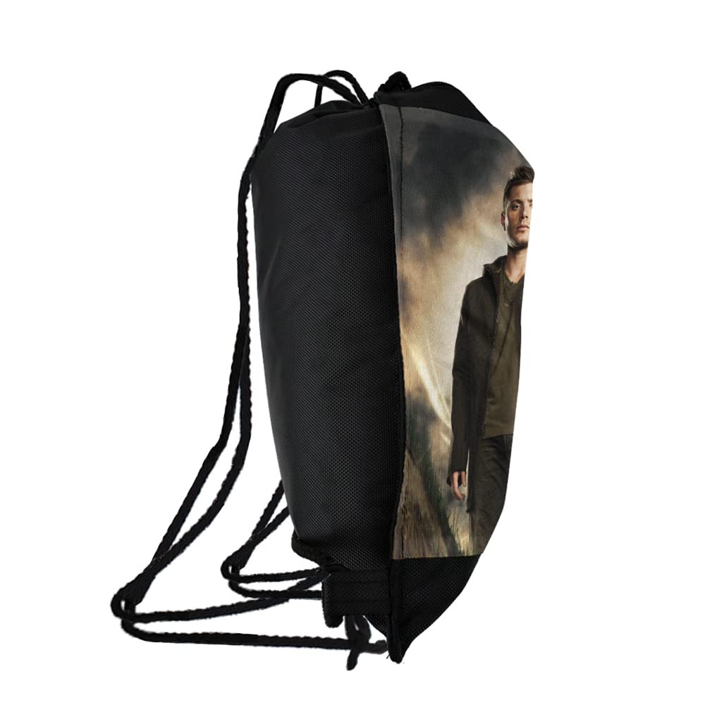 LOGOVISION Supernatural Six Feet Under Drawstring Backpack Sports Bag Sackpack 17