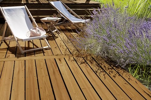 Protector terrazas de madera hidrófugo V33 mate incoloro 2,5L con filtro solar UV 4